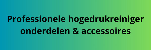 Professionle hogedrukreiniger onderdelen en accessoires