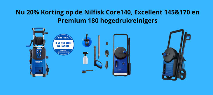 Nilfisk Hogedrukreinigers