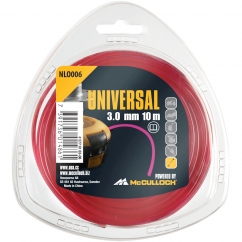 McCulloch Universal NLO006 Nylon Draad (10 meter, 3 mm)