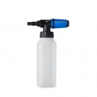 De meegeleverde Foamsprayer